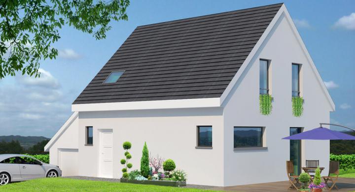 Projet de construction maison neuve près de Haguenau Bas-Rhin 67 à 225 000 €