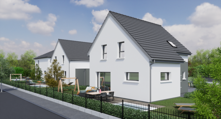 Maison neuve à Holtzheim, 6 pièces et terrain 380m2 - 4